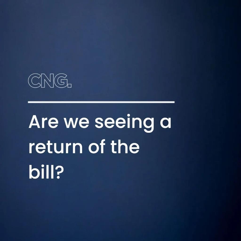 Are We Seeing The Return of The Bill?