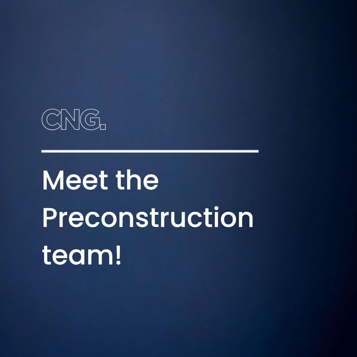 Meet the Precon team!